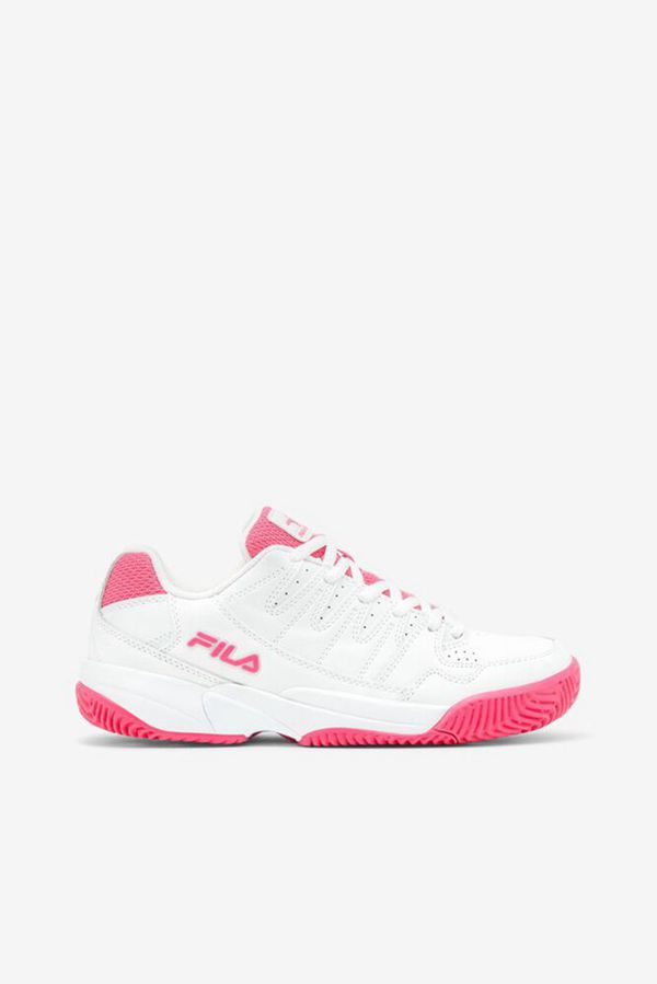 Fila Double Bounce Women's Tennis Shoes - White,NZ 293-97502